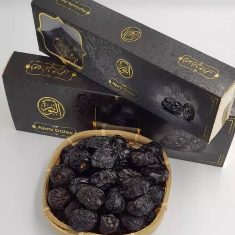 Exp: Feb. 2028 Ajwa Dates VIP  250 g.(พร้อมส่ง)