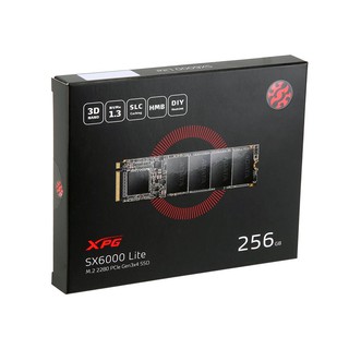 ADATA 256GB XPG SX6000 Lite PCIe Gen3x4 M.2 2280 SSD (ASX6000LNP-256GT-C)