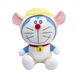 ตุ๊กตาโดเรม่อน ชุดแพะ ขนาด 10 นิ้ว DORAEMON ป้ายลิขสิทธิ์แท้