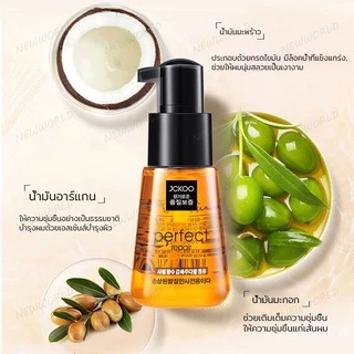 บำุงเส้นผม เซรั่มซ่อมผมเสีย JCKOO Repair Hair Serum เซรั่มซ่อมผมเสีย ดูแลผม ซ่อมแซมผมแห้งเสีย（389）