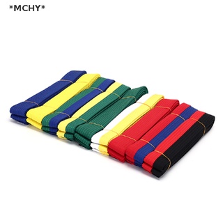 Mchy เข็มขัดเทควันโด คาราเต้ เครื่องแบบยูโด 220 ซม.