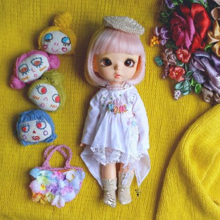 ชุดตุ๊กตา 1/6 yosd bjd , Lati lime