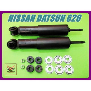 NISSAN DATSUN 620 FRONT SHOCK UP SET "BLACK" SET // โช๊คอัพหน้า โช๊คคู่หน้า ดัสสัน 620 สีดำ สินค้าคุณภาพดี