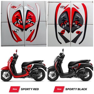 Honda ใหม่ 2022. สติกเกอร์ BODY POLET STRIPING LIS สําหรับติดตกแต่งรถจักรยานยนต์