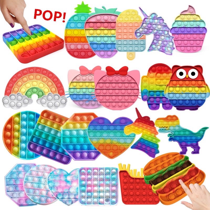 ‼️Sale‼️🌷 พร้อมส่งจากไทย🌷 Pop it ของเล่นพัฒนาสมอง