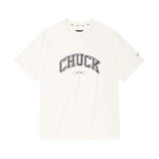 ALAND เสื้อยืด MEN แบรนด์ CHUCK รุ่น CHUCK BOLD ARCH LOGO T-SHIRT
