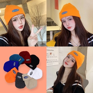 หมวกไหมพรม_Progress Cap_Hat หมวกกันหนาว ลายปัก มีหลายสี ราคาถูก พร้อมส่ง