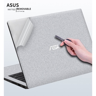 สติกเกอร์ ผิวด้าน สีเงิน 3 ด้าน 14 นิ้ว 15.6 นิ้ว 13 นิ้ว สําหรับแล็ปท็อป ASUS zenbook Vivobook M3401Q K3400P U3700J fx516p OLED M3500Q G513Q M7400Q FL8850D FX506 GV301Q G713Q E410 X515