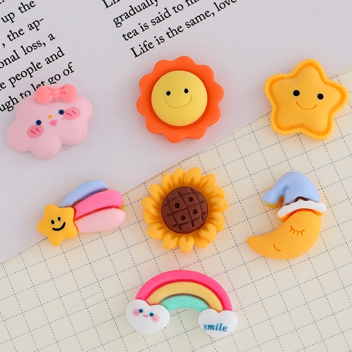 【 Ooyoudo】Croc jibz จี้กระดุม ลายการ์ตูนน่ารัก อุปกรณ์เสริม สําหรับตกแต่ง DIY【แตะผู้หญิง jibitz อุปกรณ์เสริม】