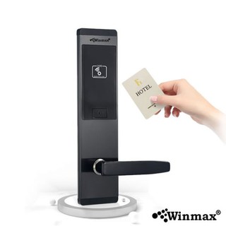 [สินค้าคุณภาพ] Winmax-P12B ประตูล็อคโรงแรมดิจิตอล Winmax Hotel Lock ด้วยบัตร RFID โรงแรม