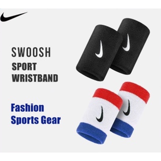 พร้อมส่งไม่เกิน24ชม) Nike(8 ซม. X ยาว 12 ซม.) Wrist band ปลอกข้อมือ ราคาสินค้าต่อ 1 ชิ้น 1PCS/ออกกำลังกาย/nike กอล์ฟ/ เท