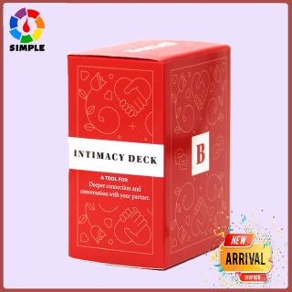 การ์ดเกมส์ของเล่น intimacy deck by bestself - best ของเล่นสําหรับเด็ก