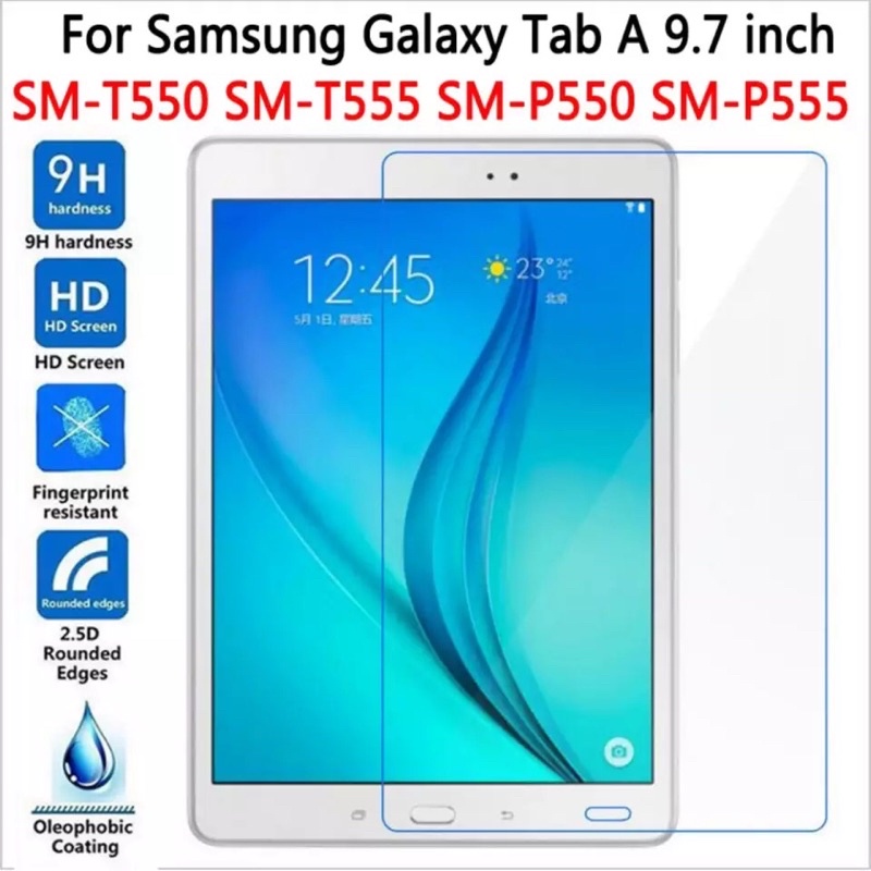 ฟิล์มกระจก นิรภัย เต็มจอ สำหรับรุ่น Samsung Galaxy Tab A With S Pen 9.7 SM-P555 ราคา ถูกที่สุด ดีลบีเคเค แกลเลอรีภาพที่ 2