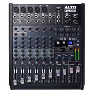 Alto Live 802 USB มิกเซอร์ Mixer มี Interface บันทึกเสียง รับประกัน 1 ปี สินค้าของแท้ 100%