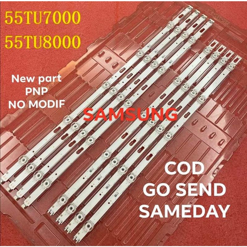 LED BL BACKLIGHT โคมไฟทีวี SAMSUNG 55TU UA55TU7000 UA55TU8000 55TU7000 55TU8000 55TU7100