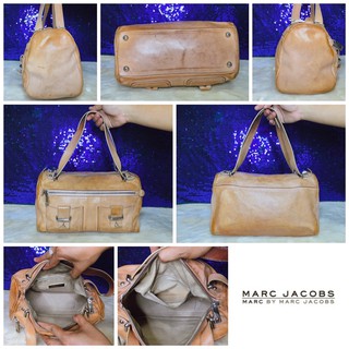 👝: MARC JACOBS Tan Leather HandBag แท้💯%