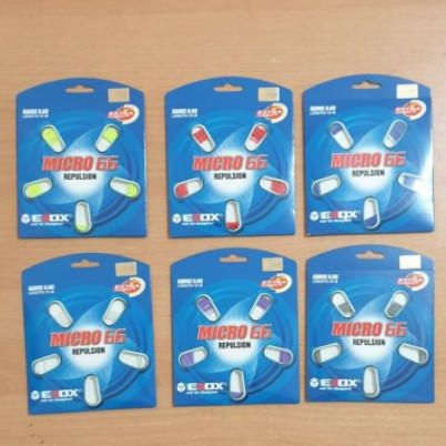 Ebox BADMINTON STRINGS - MICRO 66 REPULSON EBOX STRINGS ORI DUS BLUE