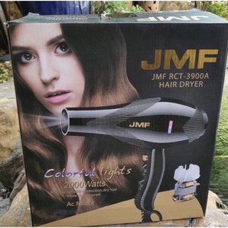 JMF ไดร์เป่าผม เครื่องเป่าผม ไดร์ผม 2000w รุ่น RCT-3900A อุปกรณ์ทำผม เครื่องเป่าผม เป่าแห้ง