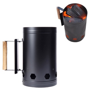 【AG】Fast Charcoal Ignition Barrel Carbon Stove Outdoor Barbecue  Starter Bucket