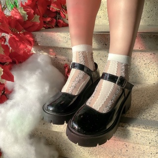 ✨💐 Lilly flower socks 💐✨ถุงเท้าลูกไม้