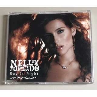 ซีดีซิงเกิ้ล ลิขสิทธิ์ มือ 2 สภาพดี...219 บาท “Nelly Furtado” ซิงเกิ้ล "Say It Right" แผ่นหายาก Made in Australia