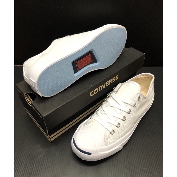 มาแล้ว รองเท้าConversJackPurcell*สีขาวMade In Indonesia ถ่ายจากสินค้าจริง ใส่ได้ พร้อมส่ง+กล่องฟรีนะคะ(แถมคะ)