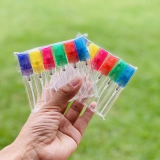 ขวดSPฝาคละสี 5-30ml. สำหรับบรรจุน้ำหอม ฝาสเปรย์. (12ใบ/1โหล.).