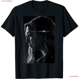 เสื้อยืดลำลอง Marvel Avengers: Endgame Scarlet Witch Poster T-Shirt Short sleeve T-shirts