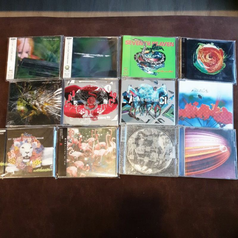 JRock L'Arc-en-Ciel CD Single/Album