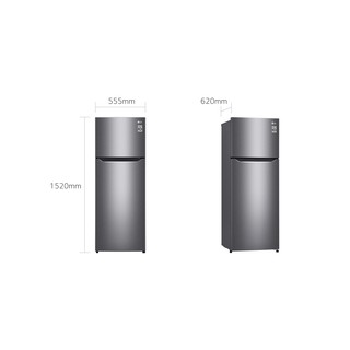 ตู้เย็น LG 2 ประตู Inverter ขนาด 7.4 Q รุ่น GN-B222SQBB (รับประกันนาน 10 ปี) #9