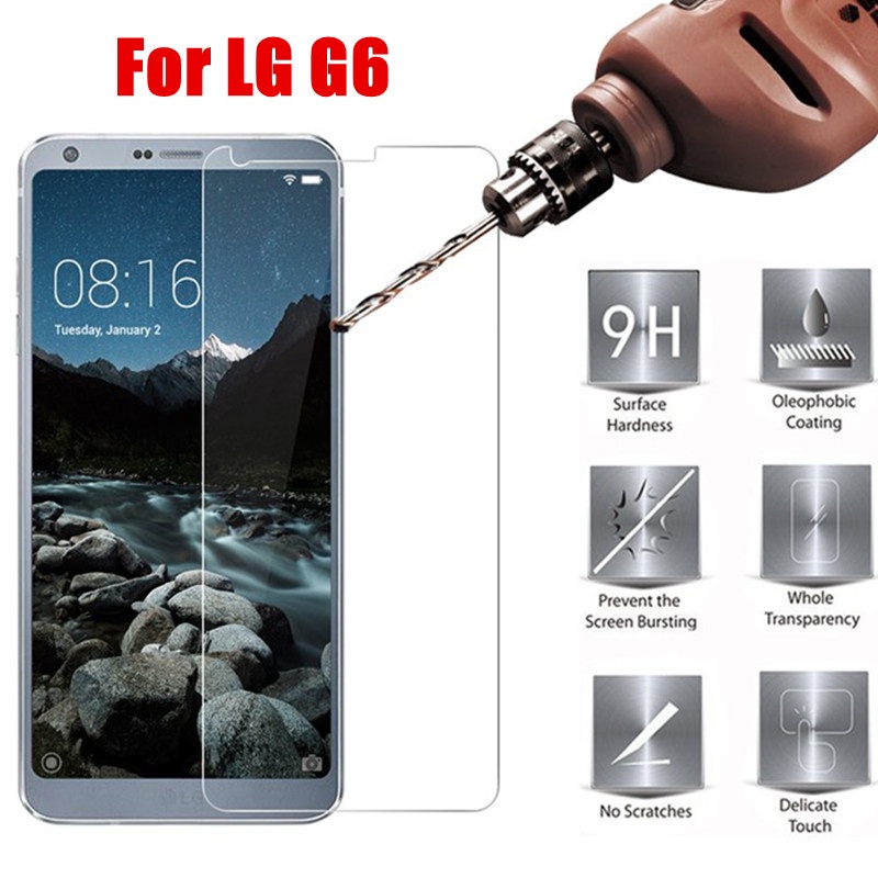 LG G6 lg g6 H870 H871 H870DS กระจกป้องกันหน้าจอโทรศัพท์บน lg G 6 g 6 LS993 กระจกนิรภัยนิรภัย