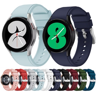 Silicone Watch Band for Samsung Galaxy Watch 4 40mm 44mm / Watch 4 Classic 42mm 46mm