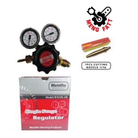 Weldro WR320-AR REGULATOR (ACETYLENE-RED)