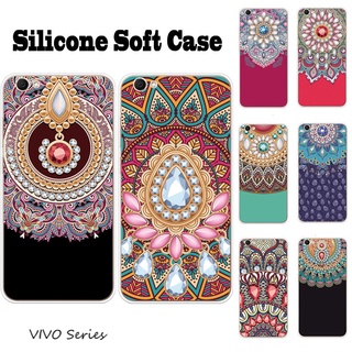 เคสโทรศัพท์มือถือ Vivo Y53 Y55 Y71 Y71i Y81 Y81i Y91 Y95 Y67 V5 V5S ปลอก TPU อ่อน มันดาลา2