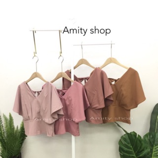 เสื้อโบว์จิ๋ว งานป้ายAmity