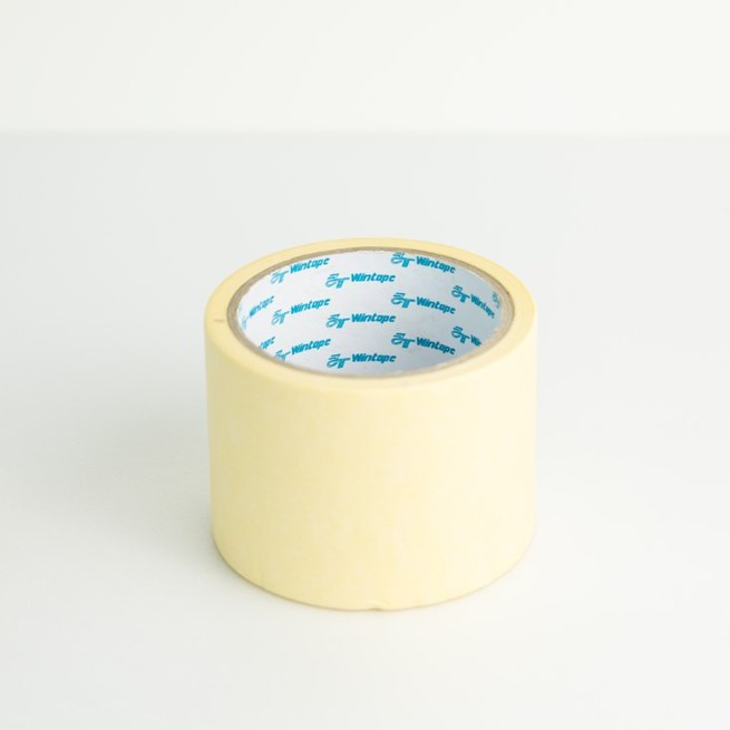 [ ยกแถว ] Wintape (วินเทป) เทปย่น 20 หลา Masking tape (7ไซส์ • 12,18,24,36,48,60,72มม.) เทปกระดาษย่น รูปที่ 7