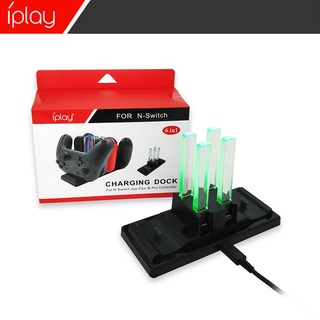 Joy-Con Charger for Switch 4 in 1 Fast Charging Station for Switch Joy-Con Controllers