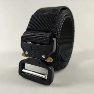 พร้อมส่ง!! เข็มขัดผู้ชาย ทหารยุทธวิธี หัวเหล็ก แข็งแรง เข็มขัดสำหรับ unisex ขนาด 3.7 cm 45นิ้ว ( P13 )