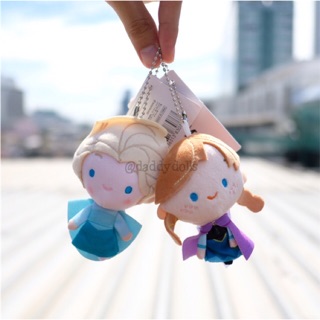 พวงกุญแจ Elsa เอลซ่า &amp; Anna แอนนา หัวโต 3.5นิ้ว Frozen