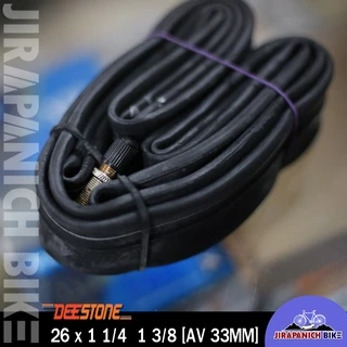 ยางในจักรยาน 26 นิ้ว DEESTONE ขนาด 26 x 13/8 นิ้ว (TR4A) (จุ๊บใหญ่ AV 33 MM