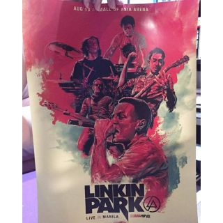 โปสเตอร์วงดนตรี ใบทัวร์คอนเสิร์ต LINKIN PARK