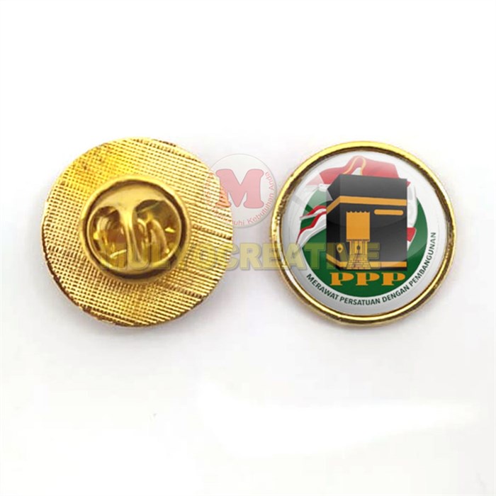 PPP Party Badge ขนาด 2 ซม. - เข็มกลัดปาร์ตี้ PPP ทรงกลม