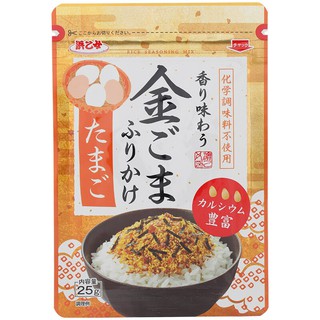 ฮามาโอะโตเมะผงโรยข้าวรสงาและไข่ 25กรัม Hamao Toome Sesame Flavored Rice Powder and Egg 25g