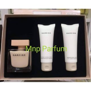 เซ็ทน้ำหอม narciso rodriguez + เจลอาบน้ำ + บอดี้โลชั่น