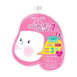 MizuMi AHA BHA Acne Serum 6g มิซูมิ เอเอชเอ บีเอชเอ แอคเน่ เซรั่ม (1 ซอง)