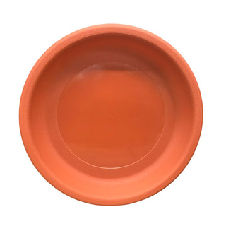 ที่สุด✅  จานรองกระถางพลาสติก BABA 911 23 ซม. สี COTTA PLASTIC PLANT SAUCER BABA 911 23CM COTTA สินค้าคุณภาพสูง