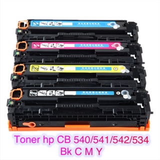 Hp Toner laser CB540 541 542 543 (125A) เทียบเท่าคุณภาพดี