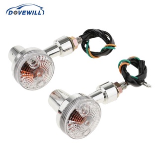 Dovewill หลอดไฟเลี้ยว Led ทรงกลม - Type 1 สําหรับรถจักรยานยนต์