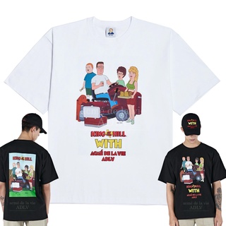 เสื้อยืดแท้100% ผลิตในเกาหลี [ ADLV X KING OF THE HILL] BACKYARD FAMILY