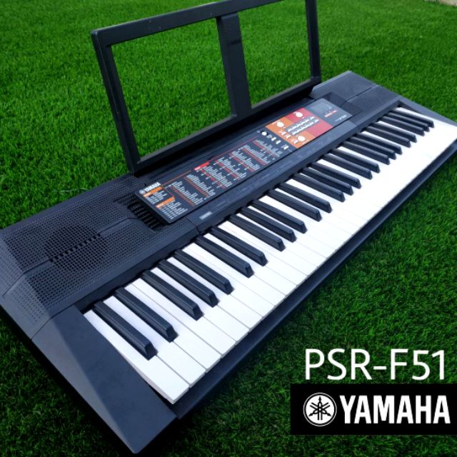 Yamaha Electronic Keyboard คีย์บอร์ดไฟฟ้า PSR-F51 มือสอง สภาพ99% ของแท้ เจ้าของขายเอง